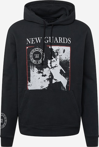 AllSaints Sweatshirt 'PRAVHA' in Black: front