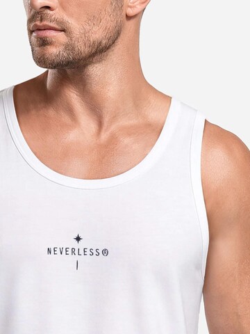 Neverless Shirt 'Nature Compass' in White