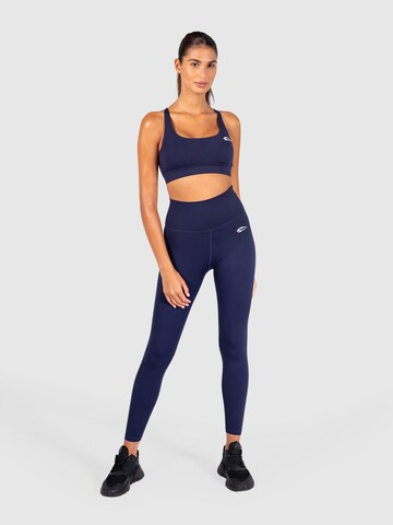 Skinny Pantalon de sport 'Affectionate' Smilodox en bleu