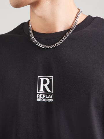 T-Shirt REPLAY en noir