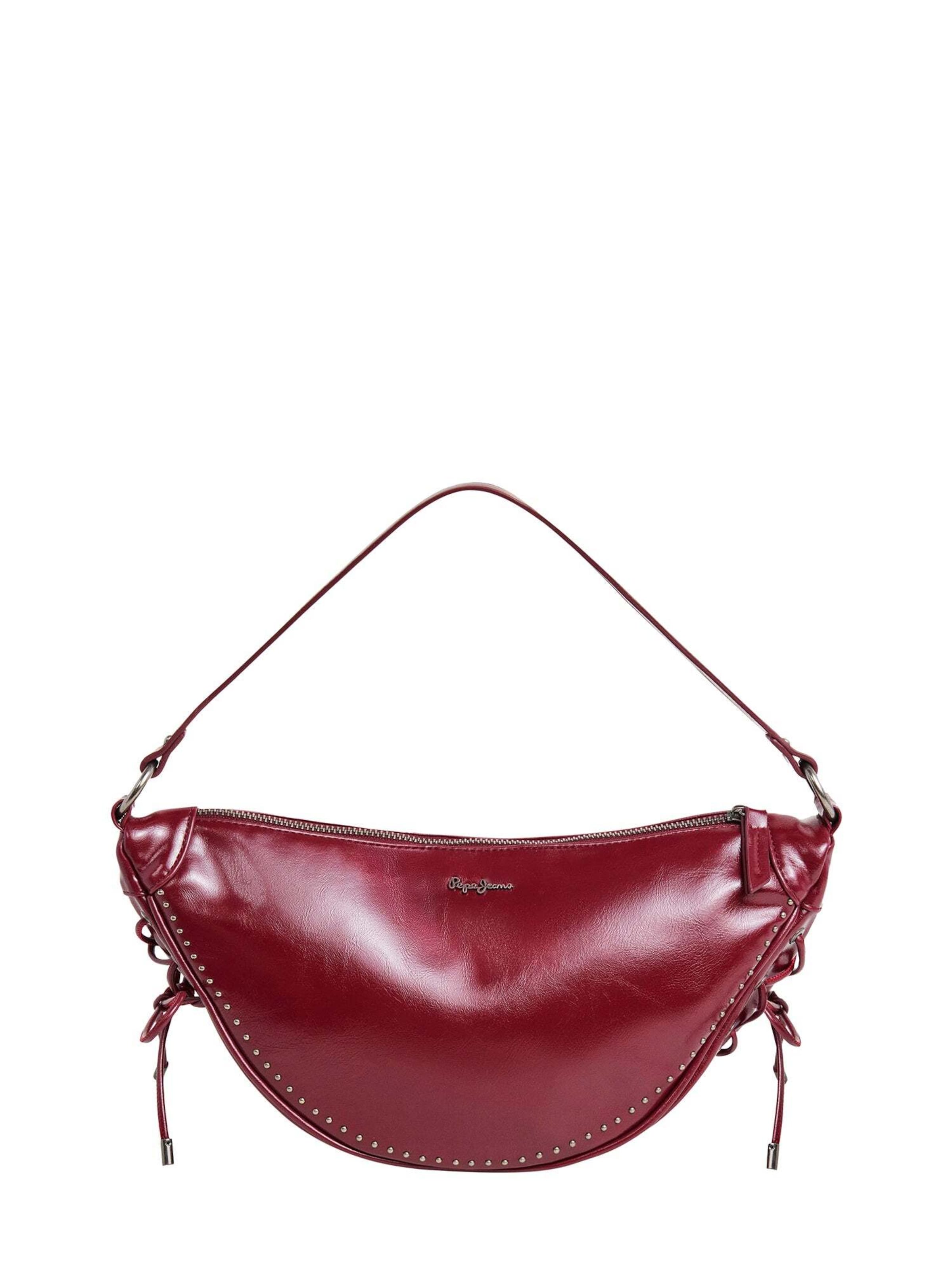 Borsa a spalla 'Hannah Lace' di Pepe Jeans in rosso: frontale