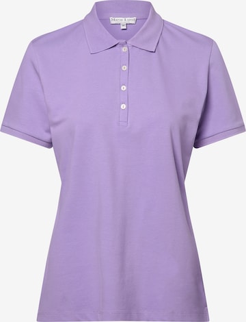T-shirt Marie Lund en violet : devant