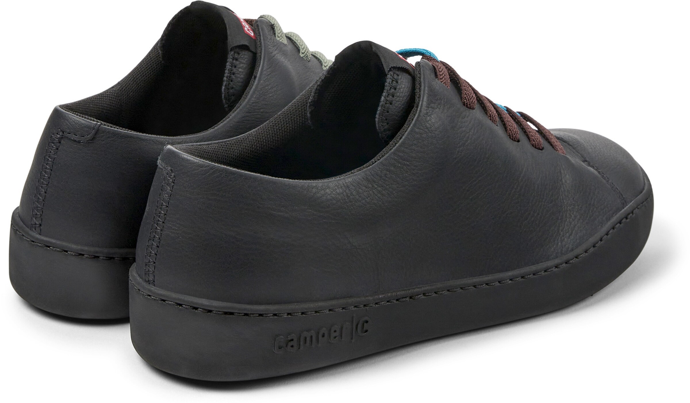 Baskets basses 'Peu Touring Twins' CAMPER en noir