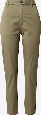 Pantalon chino HOPE en vert : devant