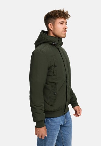 INDICODE JEANS Winterjas 'Albanos ' in Groen
