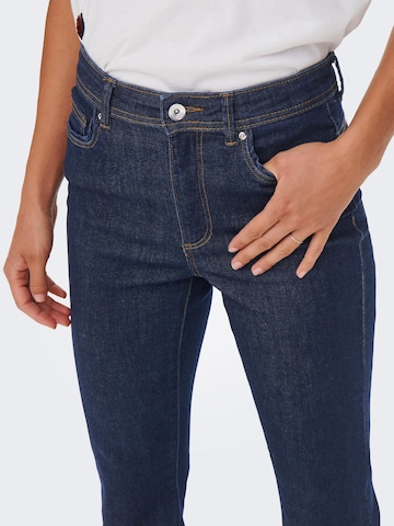 ONLY Flared Jeans 'Wauw' in Blauw