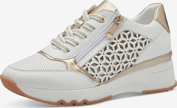 Sneaker bassa di MARCO TOZZI in bianco: frontale