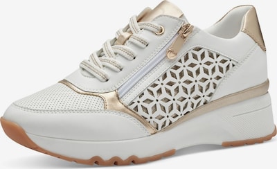 MARCO TOZZI Sneakers in Yellow / Gold / White, Item view