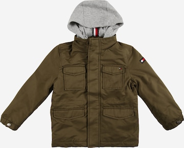 TOMMY HILFIGER Jacke in Grün: predná strana