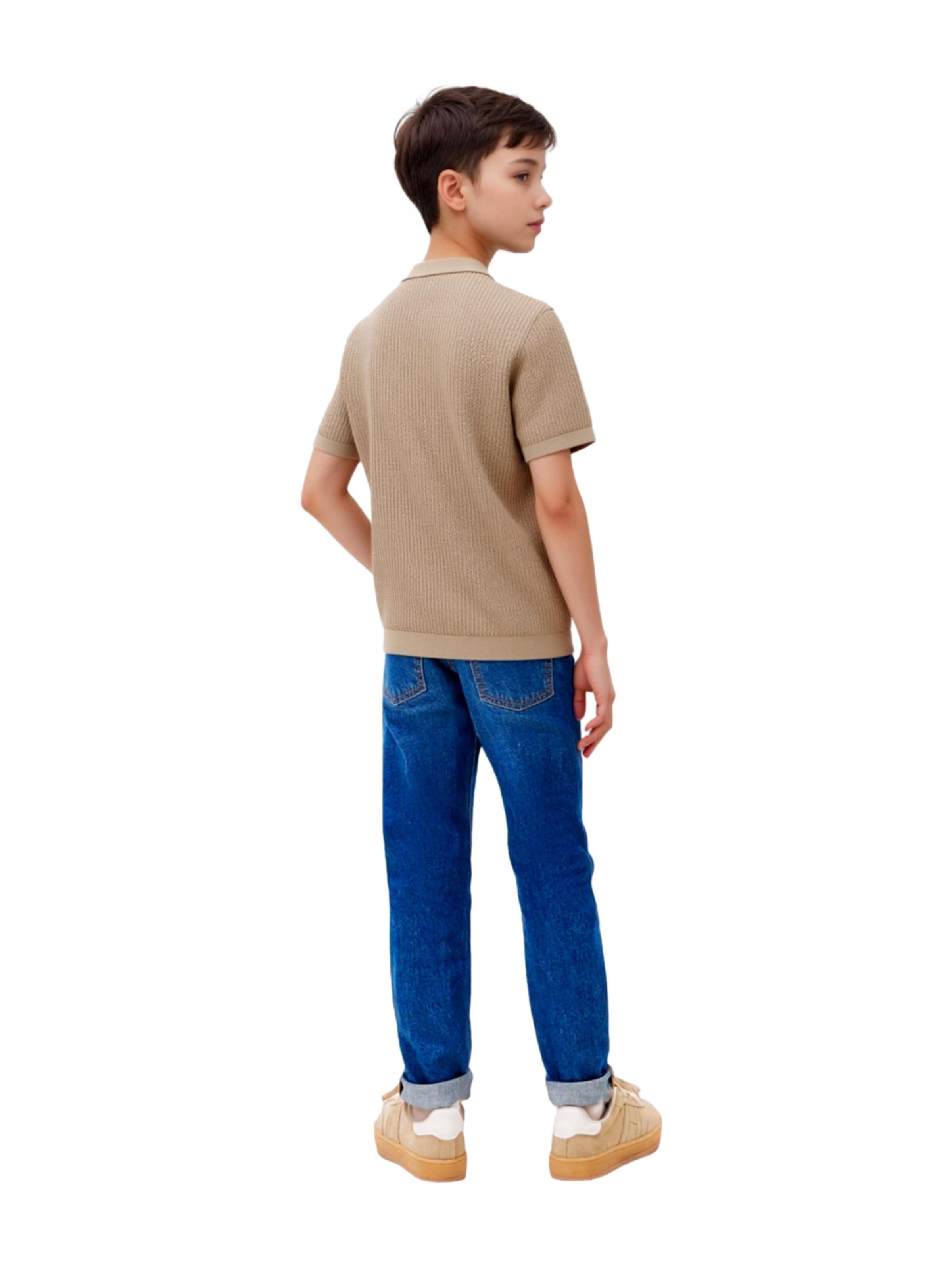 T-Shirt 'Jess' Jack & Jones Junior en marron