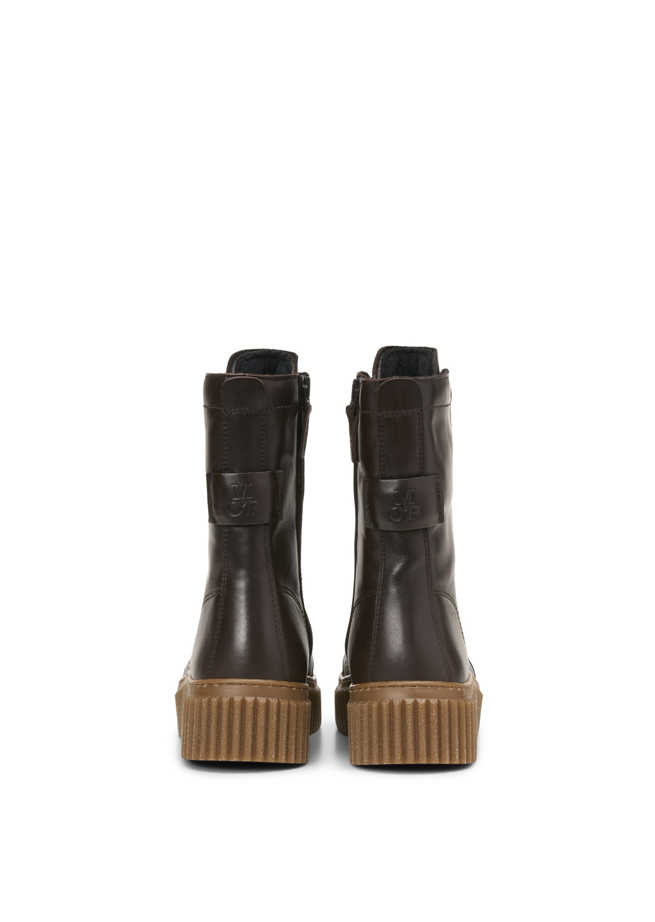 Marc O'Polo Schnürstiefel in Beige