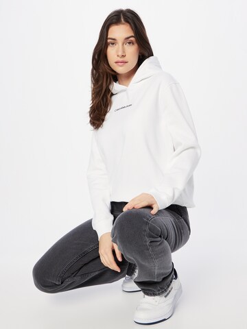 Calvin Klein Jeans Sweatshirt in Wit