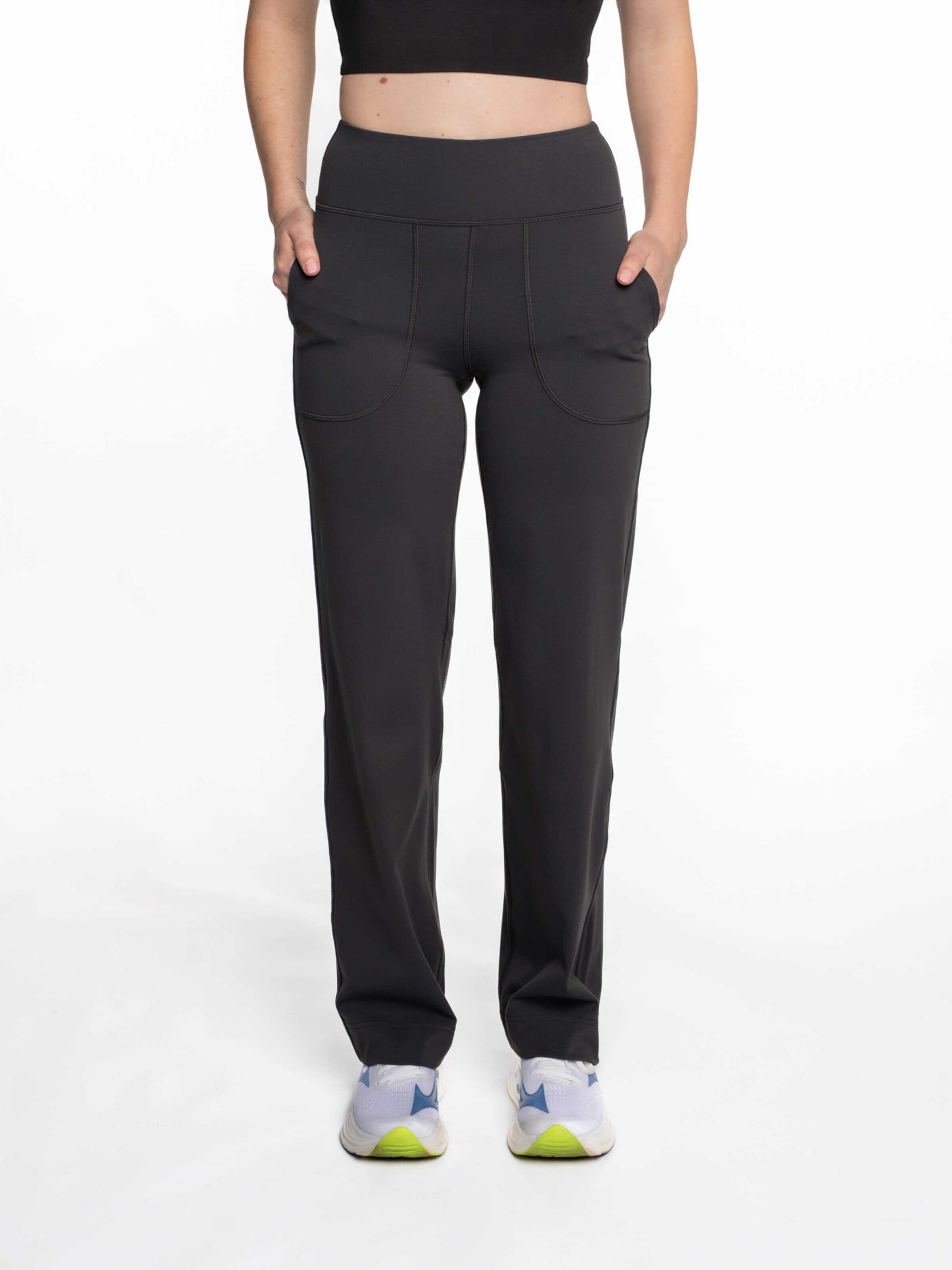 mymotus Sportovní kalhoty 'Damen Sporthose , myotus® ladies jazzpant YW101' – šedá: přední strana