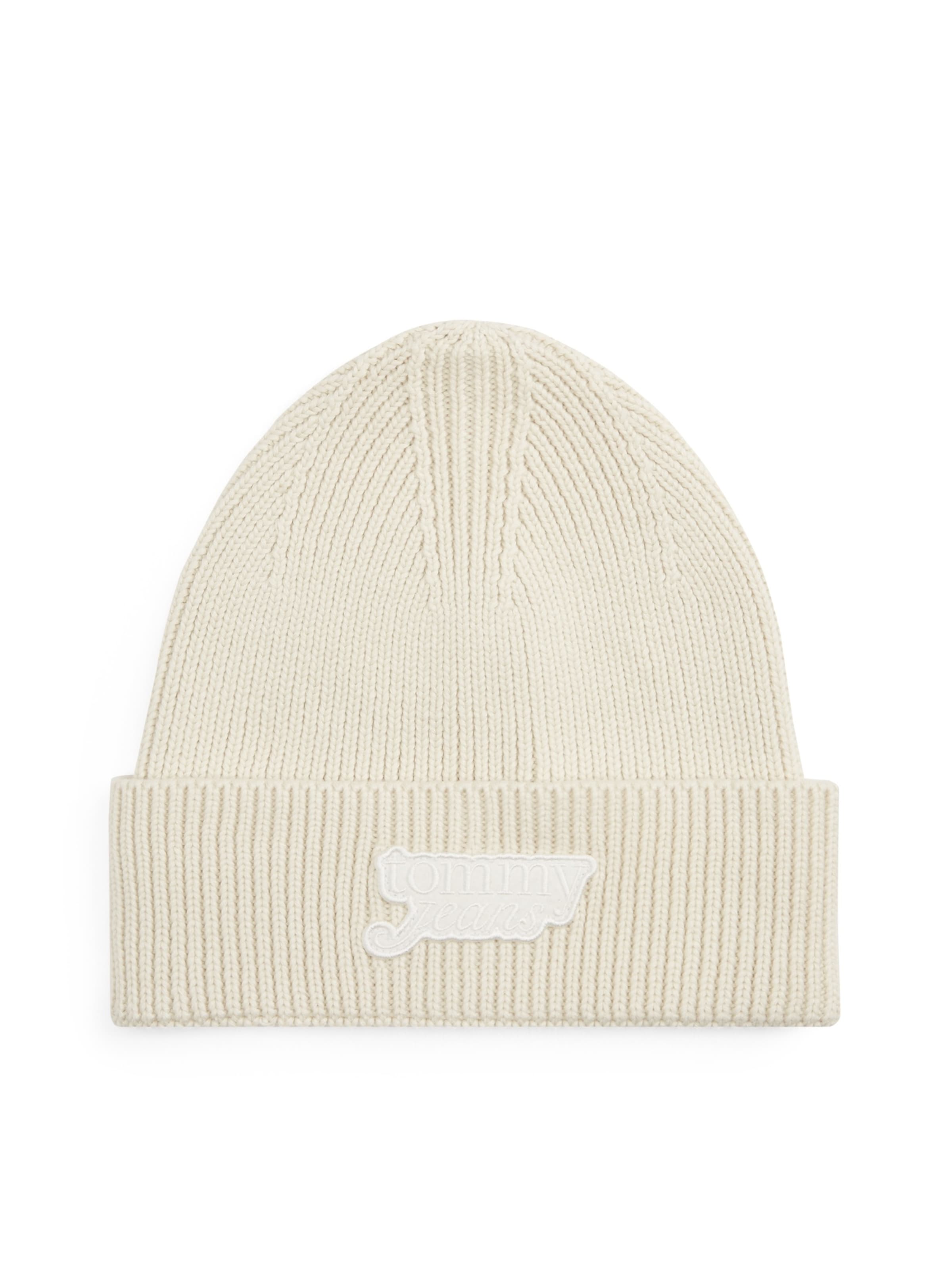 Tommy Jeans Czapka w kolorze biały: przód