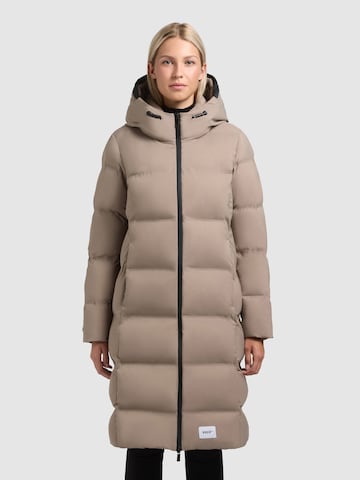 khujo Winter Coat 'Finnie3' in Grey: front