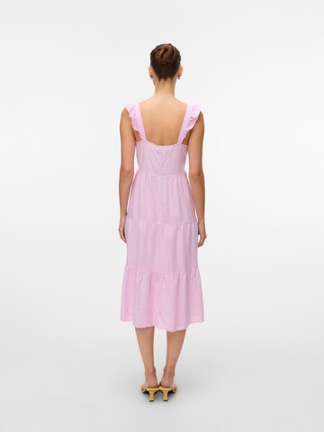 VERO MODA Jurk 'VMLinn' in Roze
