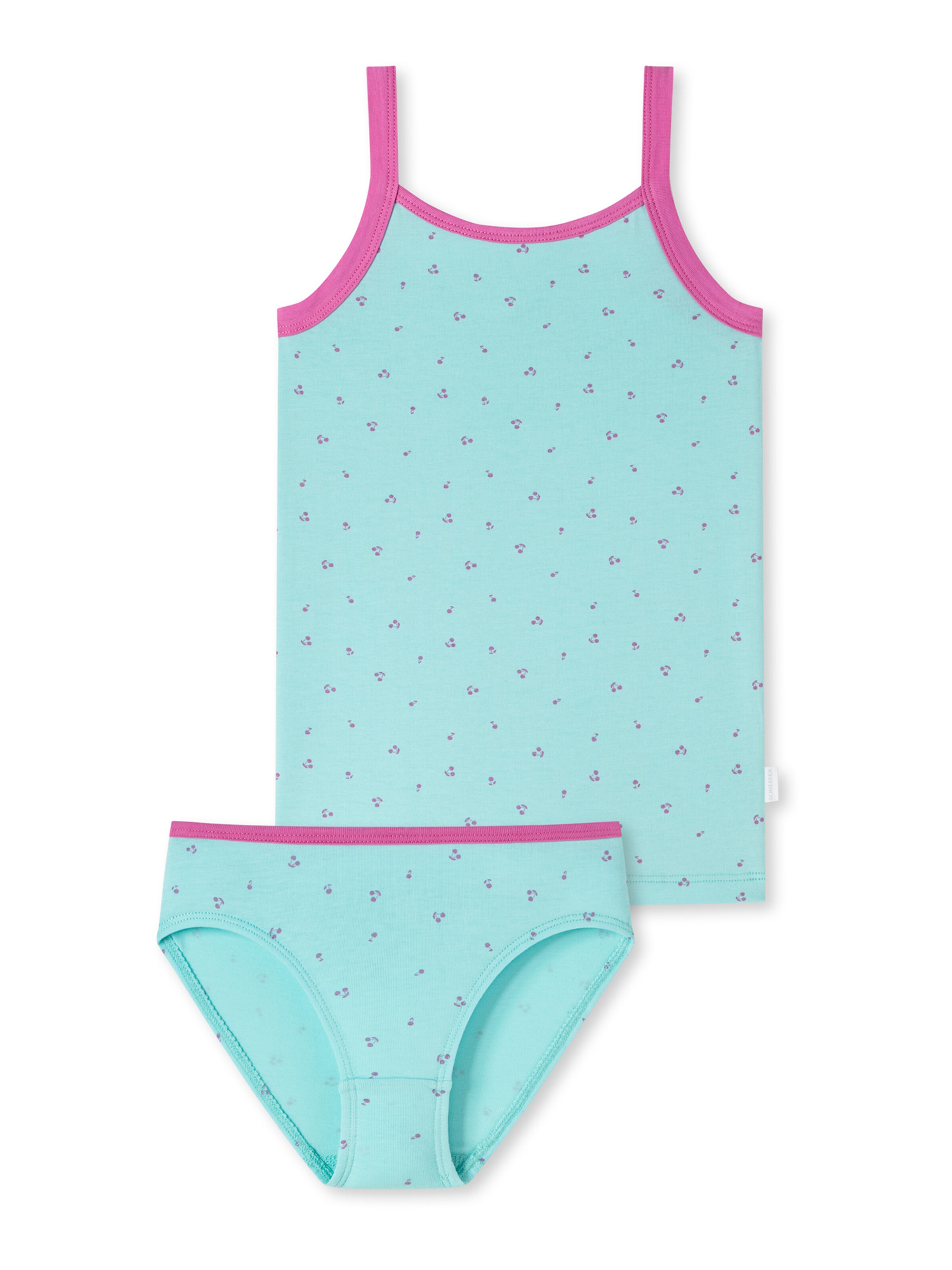 Kinder Kids (Gr. 92-140) SCHIESSER Wäsche-Set ' 95/5 ' in Blau - UF70045 Kinder Kids (Gr. 92-140) SCHIESSER Wäsche-Set ' 95/5 ' in Blau - UF70045