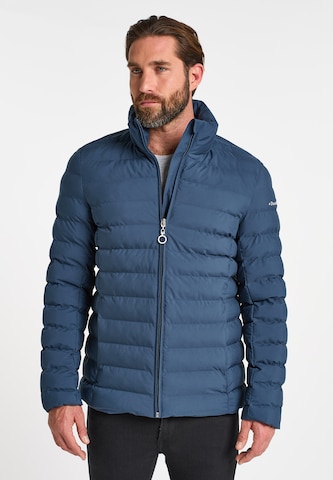 DreiMaster Maritim Weatherproof jacket in Blue: front