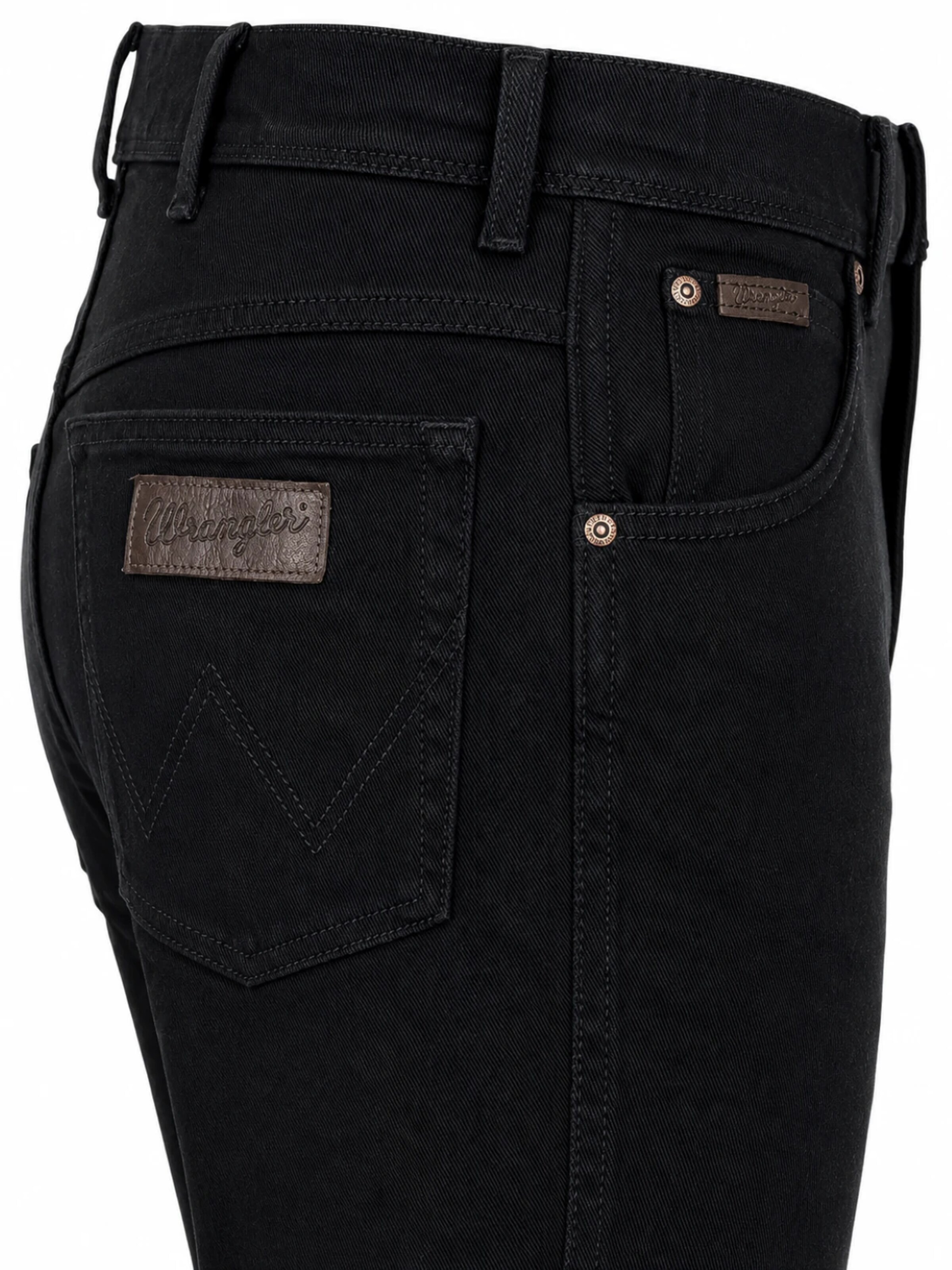 WRANGLER Regular Jeans‌‌‌‌‌ in Schwarz