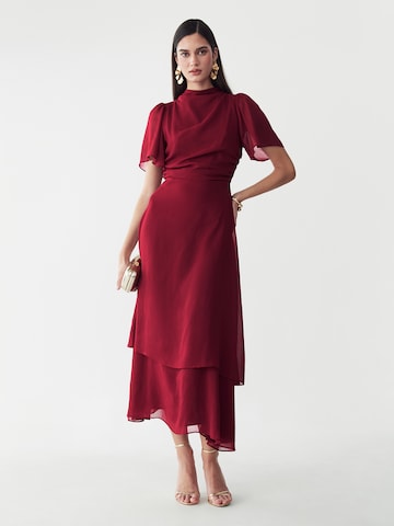 Willa - Vestido de gala 'RORY' en rojo: frente