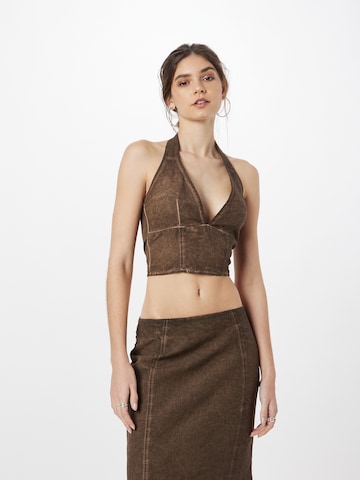 SHYX Top 'Anais' in Brown: front