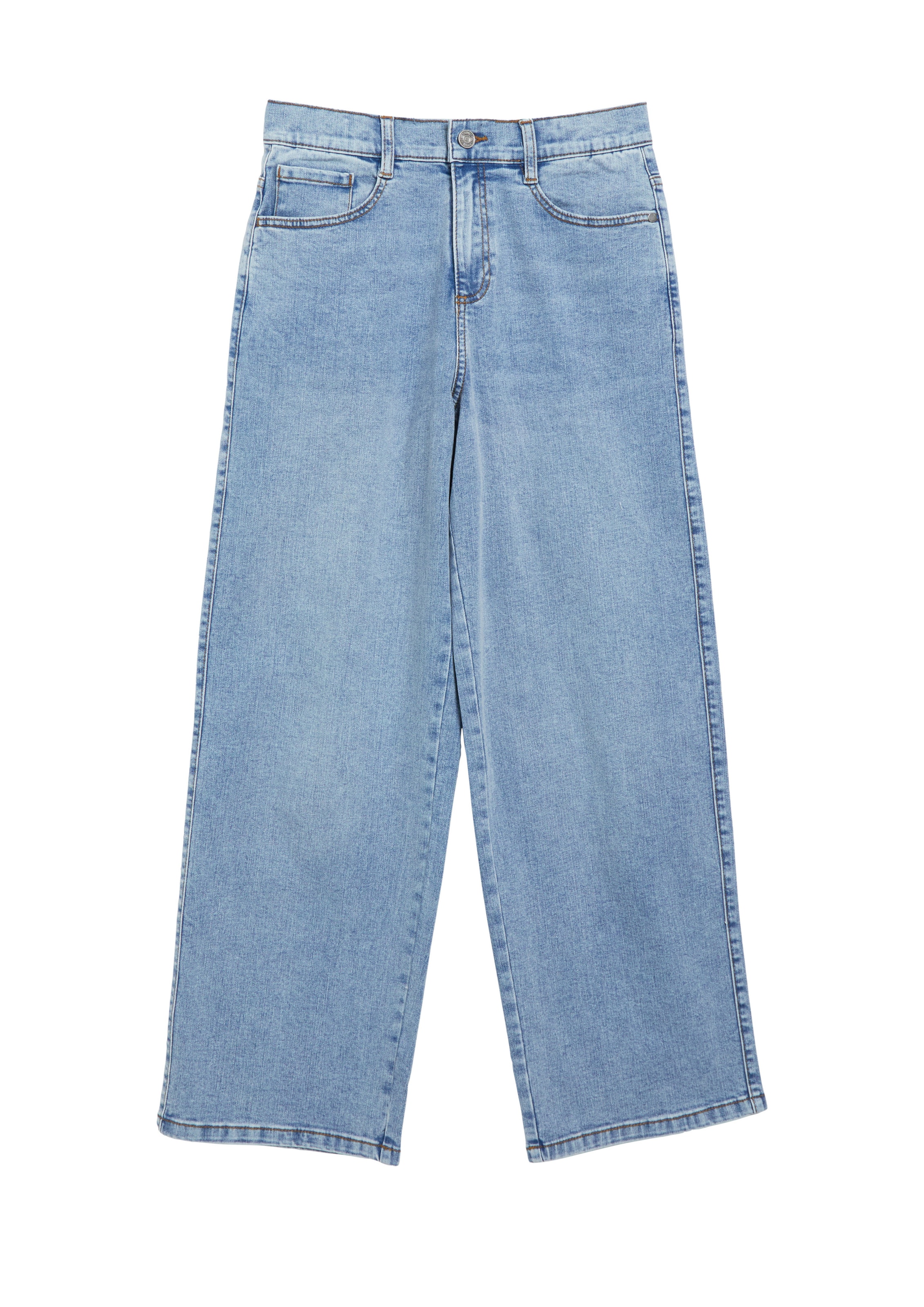 s.Oliver Baggy Jeans i blå: forside