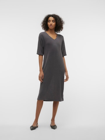 VERO MODA Knit dress 'Eddie' in Grey