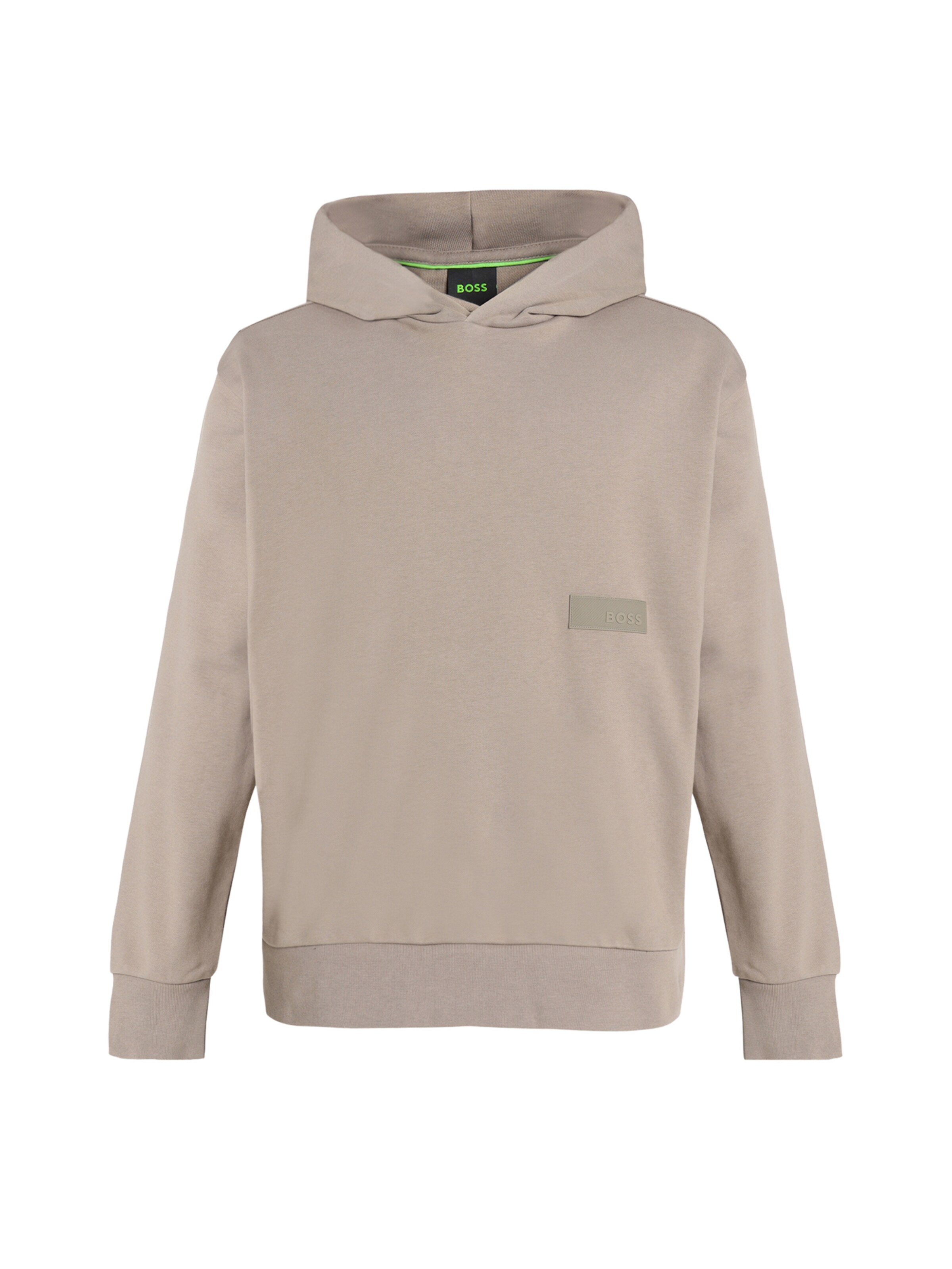 Sweat-shirt BOSS en vert : devant