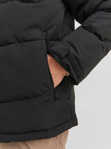 JACK & JONES Winter jacket 'Otis' in Black