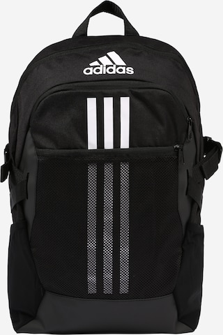 Sac à dos de sport 'Tiro' ADIDAS SPORTSWEAR en noir : devant