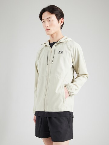 UNDER ARMOUR Sportjacka i grön: framsida