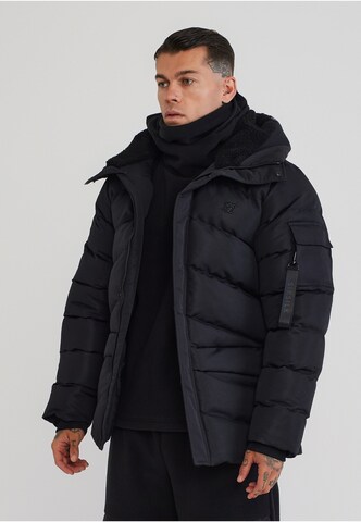 SikSilk Jacke in Schwarz