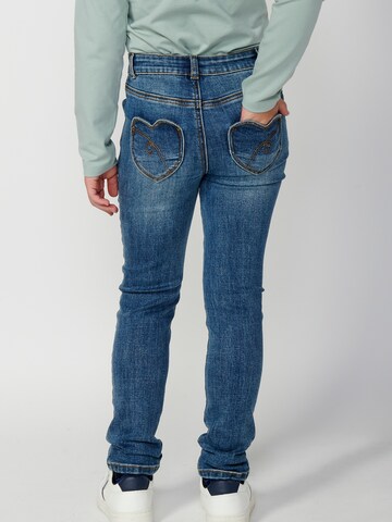 KOROSHI Regular Jeans in Blau