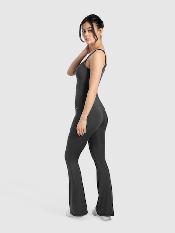 Smilodox Flared Leggings ' Leonora ' in Grey