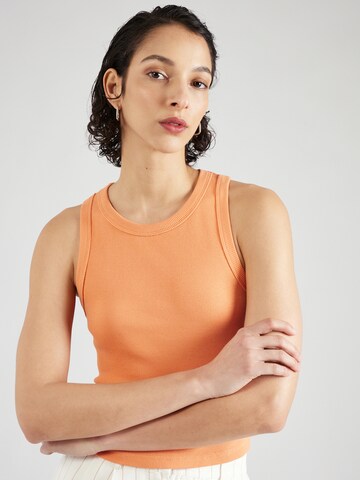 ABOUT YOU x Iconic by Tatiana Kucharova Top 'Sarah' (GOTS) in Orange: predná strana