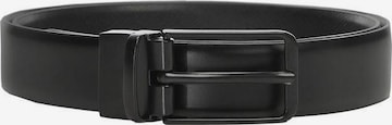 MANGO MAN Belt 'Blacky' in Black: front