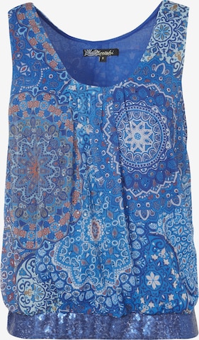 KOROSHI Top in Blauw: voorkant