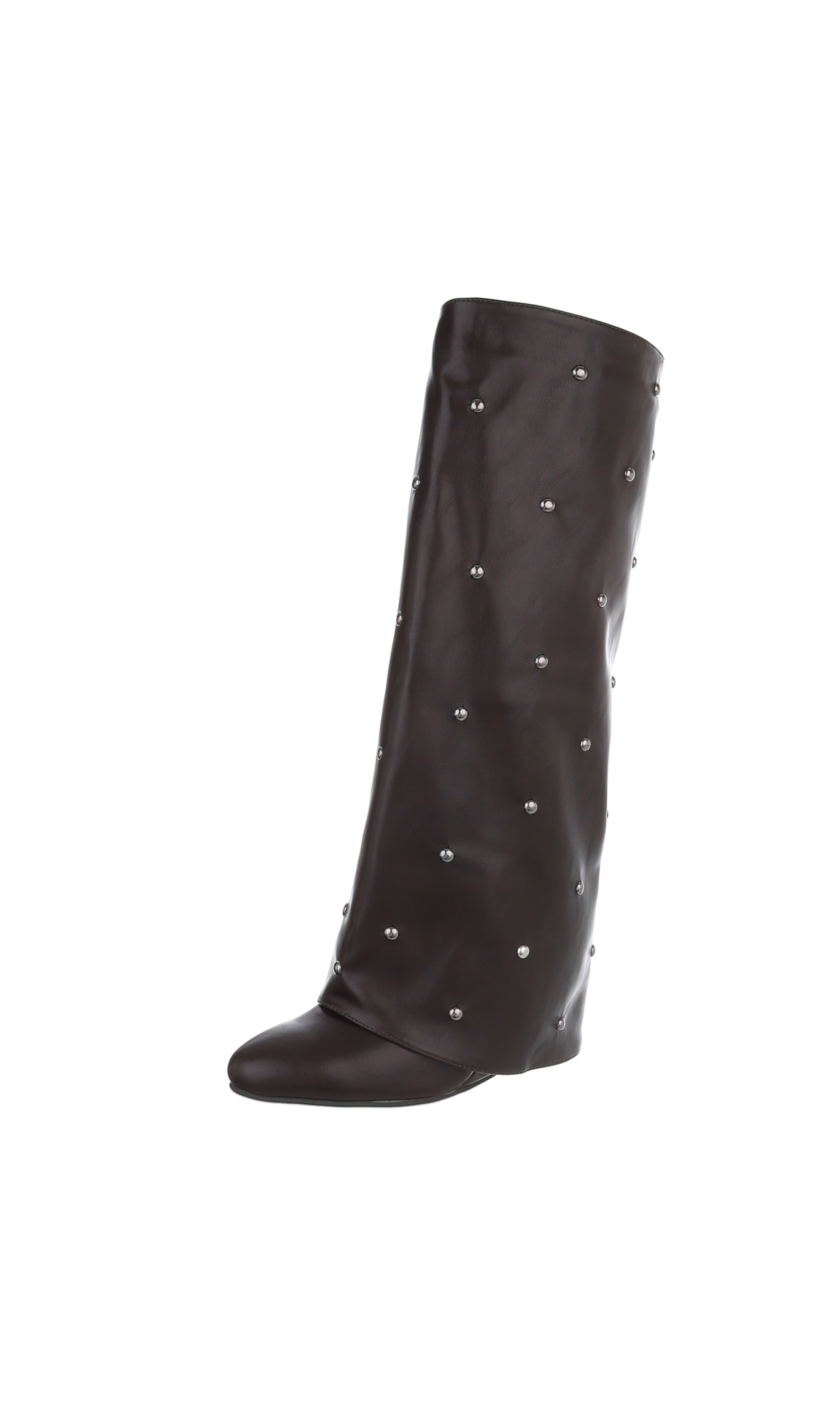 Ital-Design Boots in Brown: front