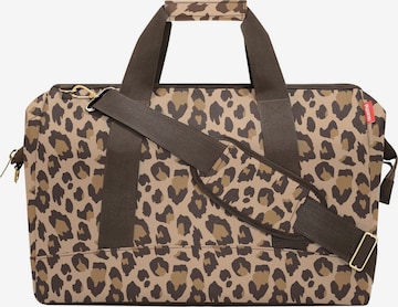 REISENTHEL Reisetasche 'Allrounder' in Braun: Vorderseite