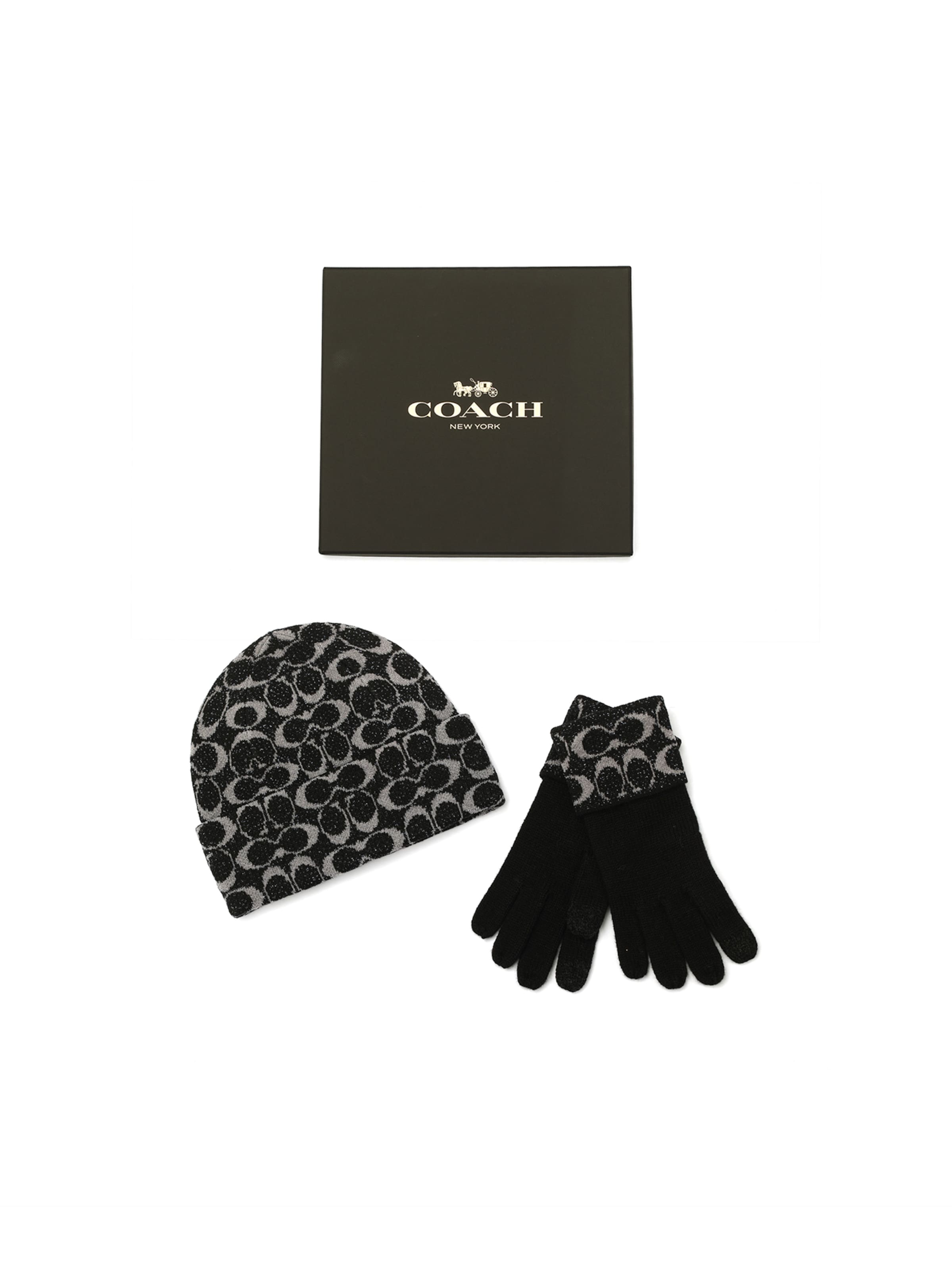 COACH Σκούφος σε μαύρο