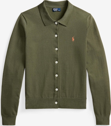Cardigan Polo Ralph Lauren en vert : devant