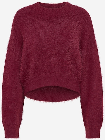 LeGer by Lena Gercke Pullover 'Celestine' in Rot: Vorderseite