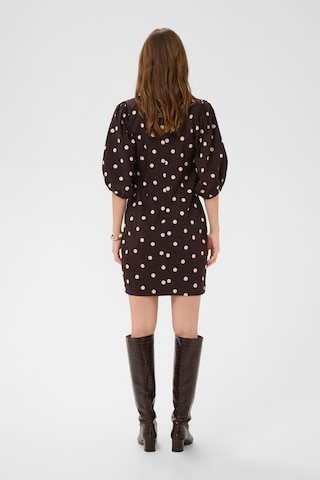 SOAKED IN LUXURY Kleid 'SLZazu Dolore' in Braun