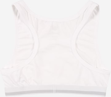 SANETTA - Bustier Sujetador en blanco