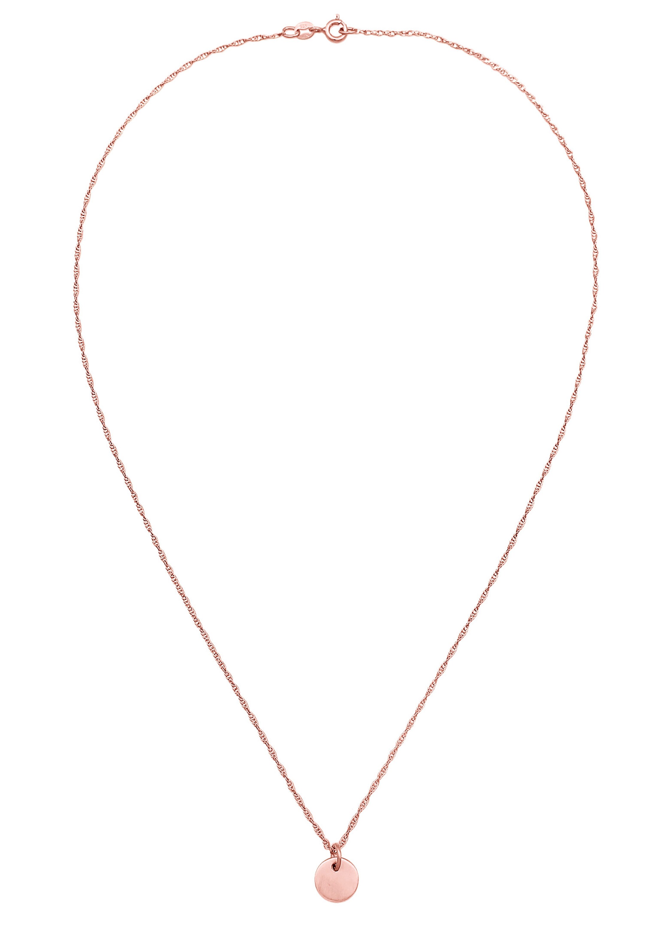 Chaîne ' Geo' ELLI en or : devant