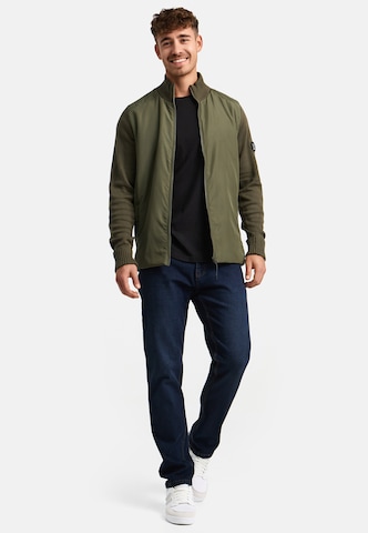 INDICODE JEANS Between-season jacket 'Twix' in Green