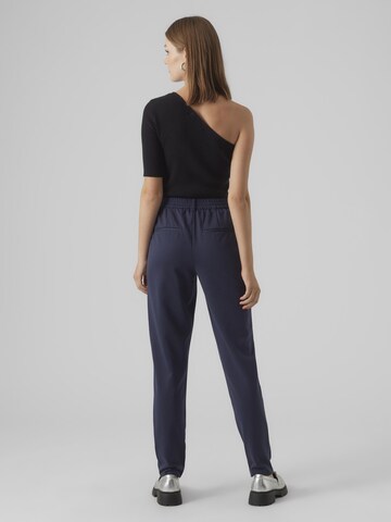 VERO MODA Tapered Hose 'LUCCA' in Blau
