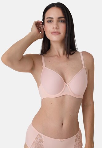sassa T-shirt Bra 'Lovely Secret' in Orange: front