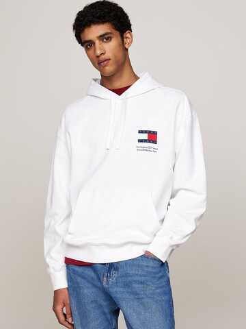 Tommy Jeans Sweatjacke in Weiß: Vorderseite
