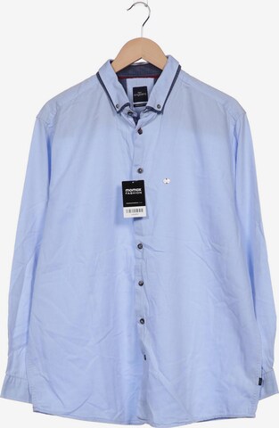 Engbers Button Up Shirt in XXXL in Blue: front